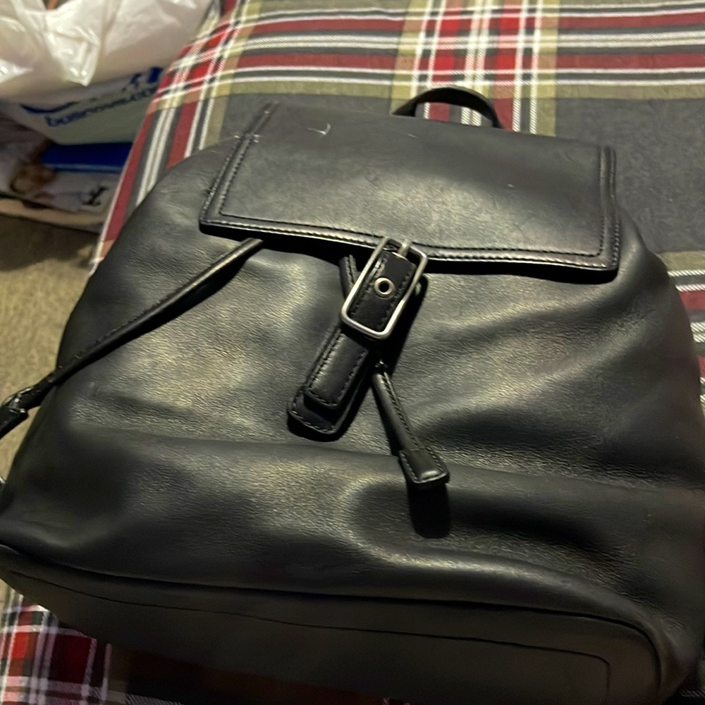 Authentic soft leather Coach back pack used a twice but still in good condition